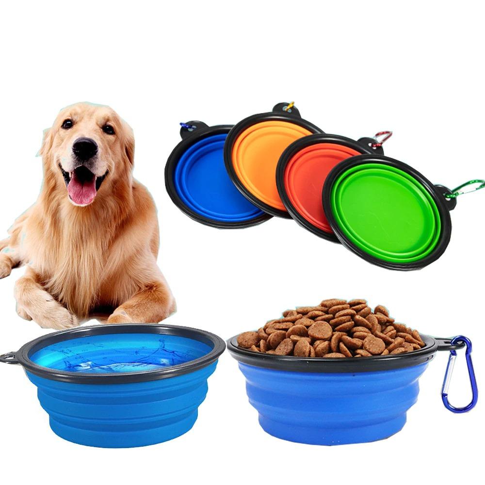Bowls  de mascotas silicona plegable® Ideal Gatos y Perros Pequeños